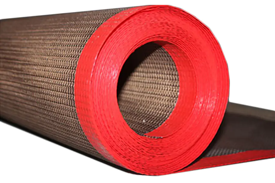 PTFE sieťový pás odolný voči vysokej teplote Dopravný pás z PTFE sieťoviny PTFE sieťový pás odolný voči vysokej teplote Dopravný pás z PTFE sieťoviny
